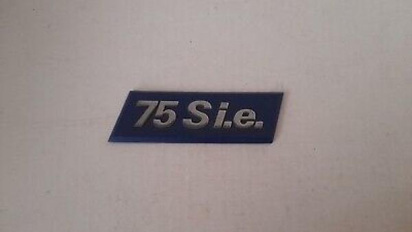 Model symbol, type symbol "75 S i.e." (7704272), Fiat Lancia / Original